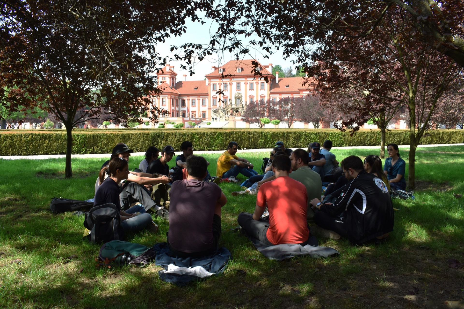 Community Picnic at Troja Château Gardens